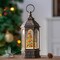 Christmas Snow Globe Lantern Water Glittering Christmas Tree with Cardinal, USB Lined/Battery Operated Lighted Lantern for Christmas Festival Decoration Gifts
